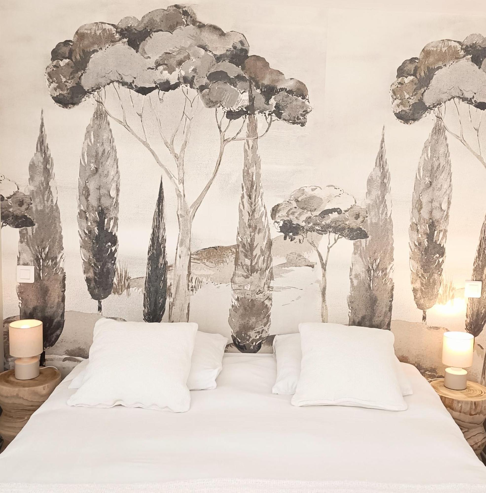 Hotel La Ferme Les Eybrachas Réauville Pokoj fotografie